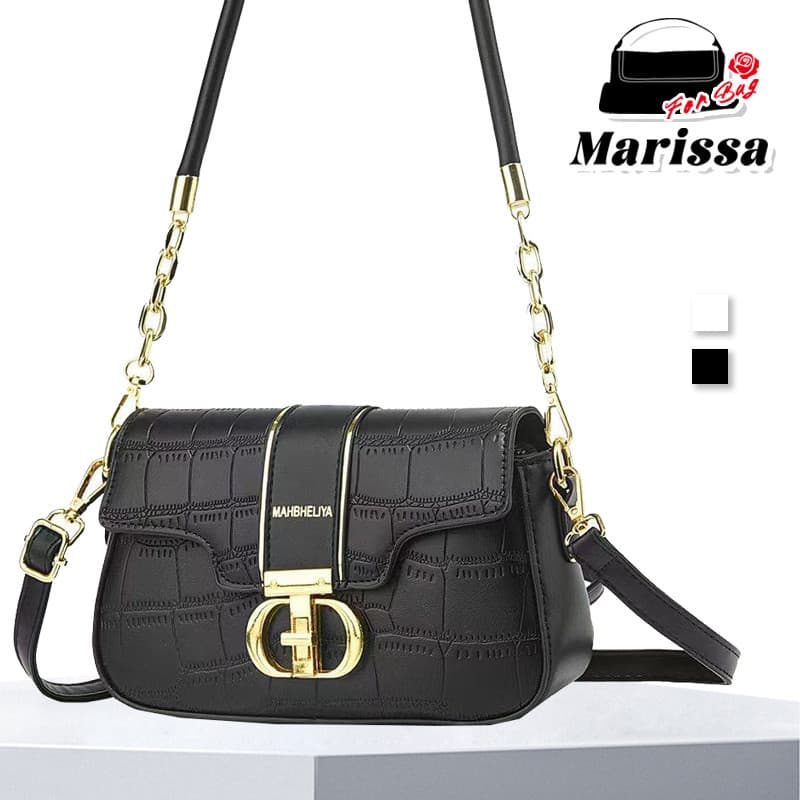 Marissa Bolsa Feminina em Textura Pedra Crossbody Ombro e Sob o Braço Estilo Sela Moderno