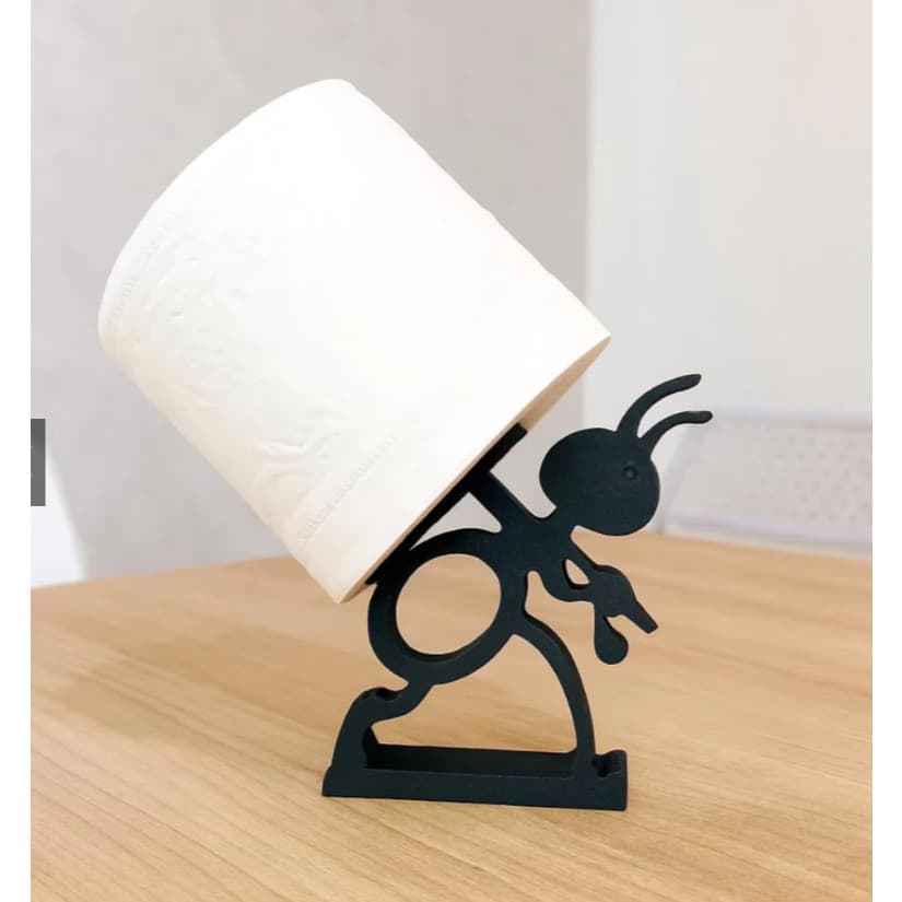 Suporte Para Papel Higiênico Formigas