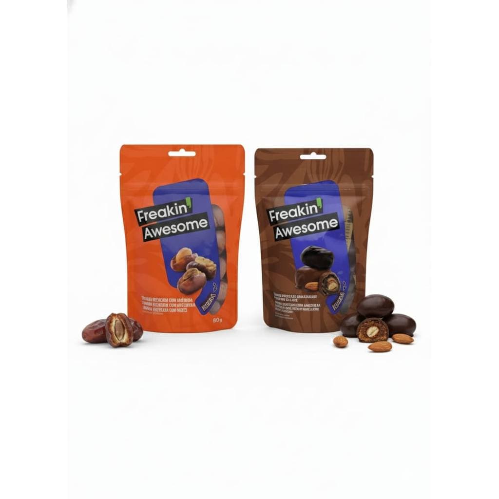 Kit Tâmara Com Chocolate E Mix Recheio Avela Nozes Amêndoas sem açucar doce saudavel fit