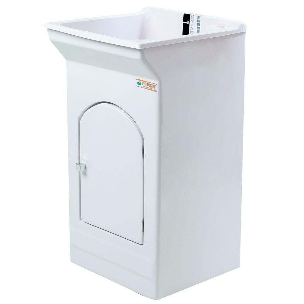 Tanque de Lavar Roupa Fibra 20LT Fiberblu Branco