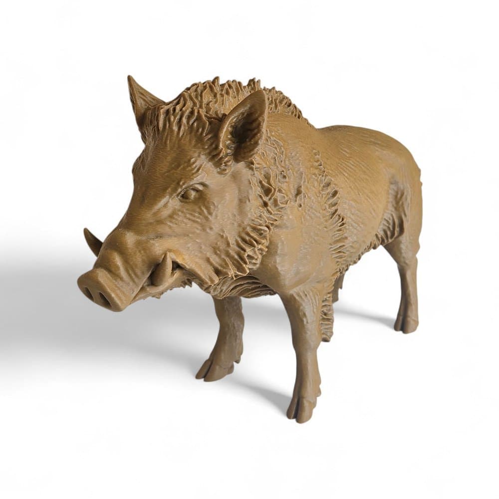 Estatueta Javali – Impressão 3D de Alta Definição