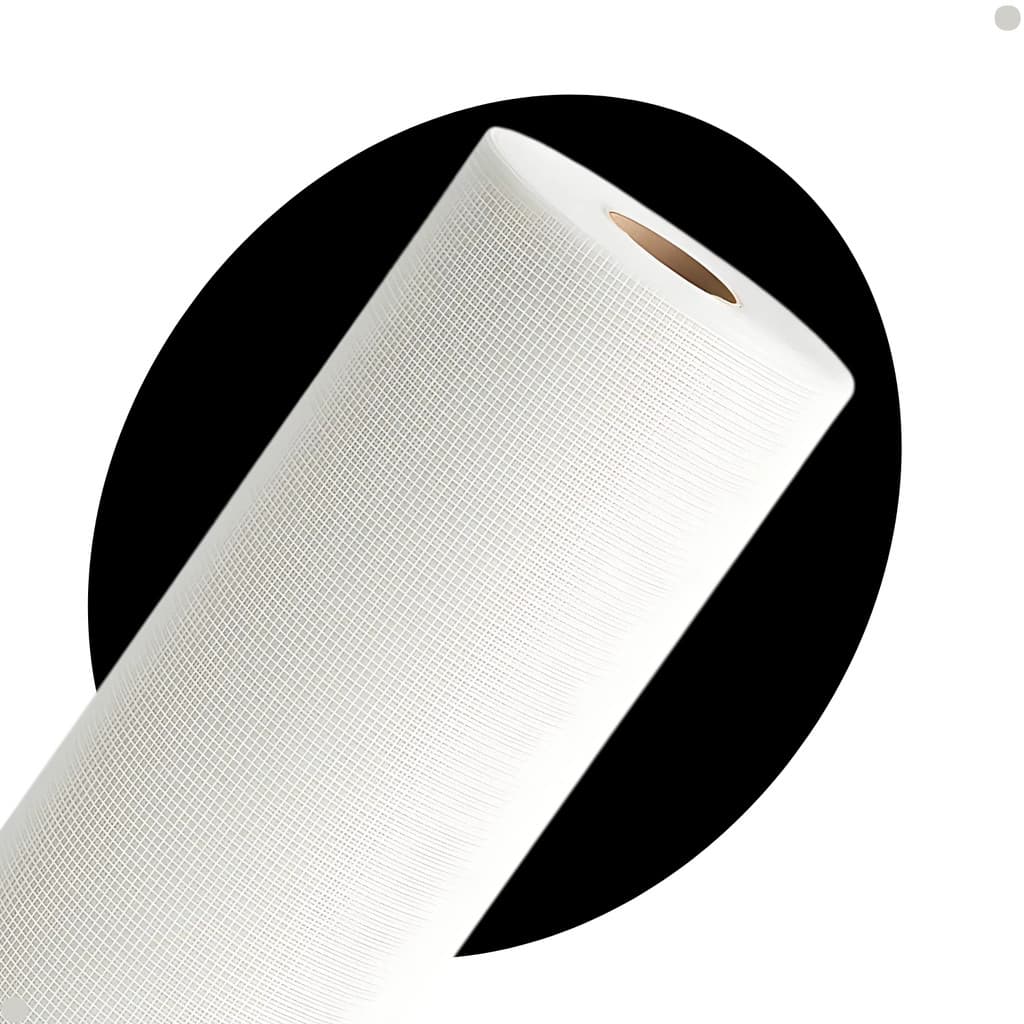 Tela Estruturante Fibra Vidro Impermeabilização 70cm x 50m