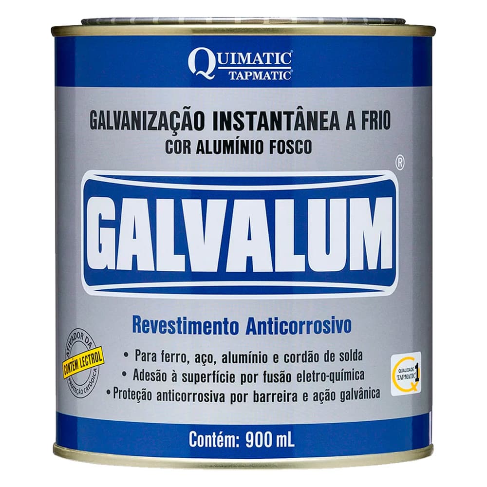 DA2 GALVANIZACAO INSTANTANEA A FRIO GALVALUM LATA 900ML QUIMATIC TAPMATIC
