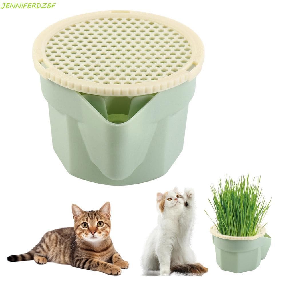 Kit De Cultivo De Microgreens JENNIFERDZBF , Plantador De Caixa De Grama De Gato Reutilizável Com Design Hierárquico , R