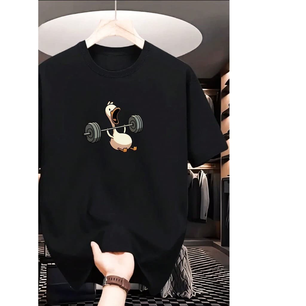 Camiseta Masculina Pato Maromba Academia GYM UNISSEX 100% algodão
