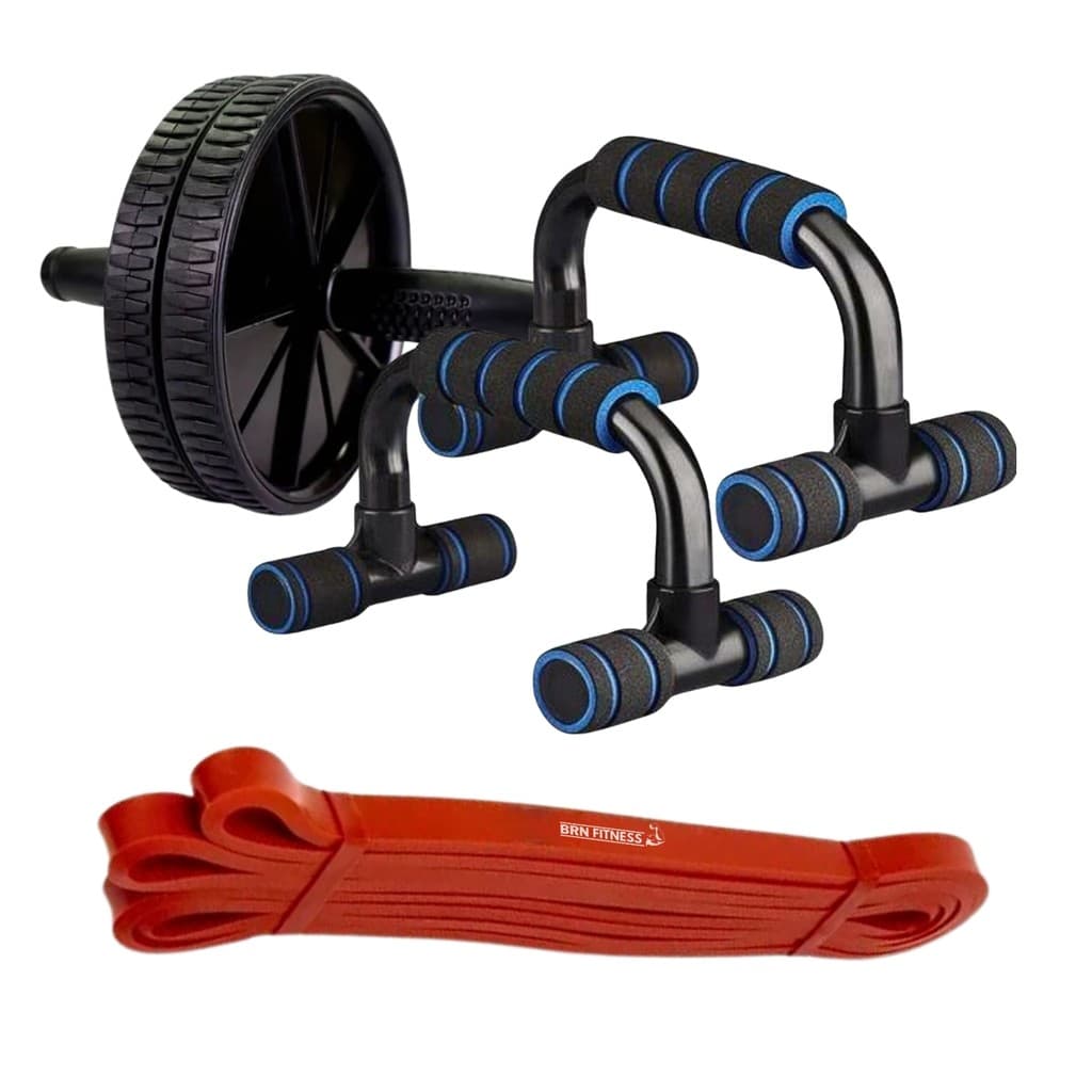 Kit Ginástica + Superband Leve Treino Funcional Em Casa Lombar Abdomen Peito Braços