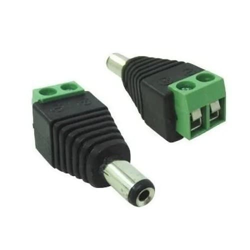 Conector P4 Macho Borne Cftv