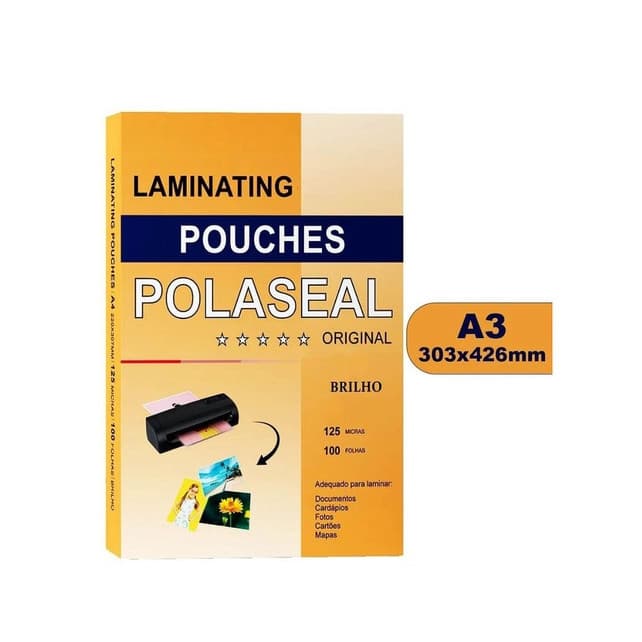 Plástico p/plastificação A4 pct/10 und