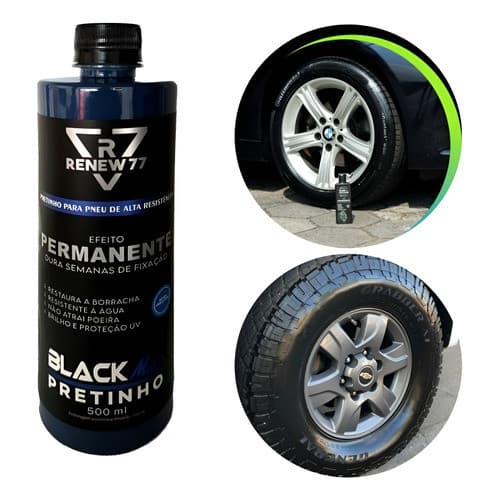 Pretinho Para Pneu Black Mais Pretinho 1LT