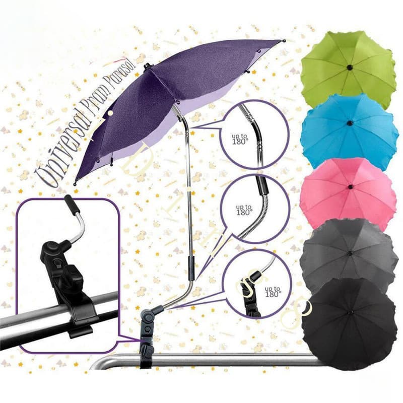 Guarda-sol para bebê ESPOIR, fofo, Universal, adequado para carrinhos infantis, proteção de superfície de guarda-chuva Y