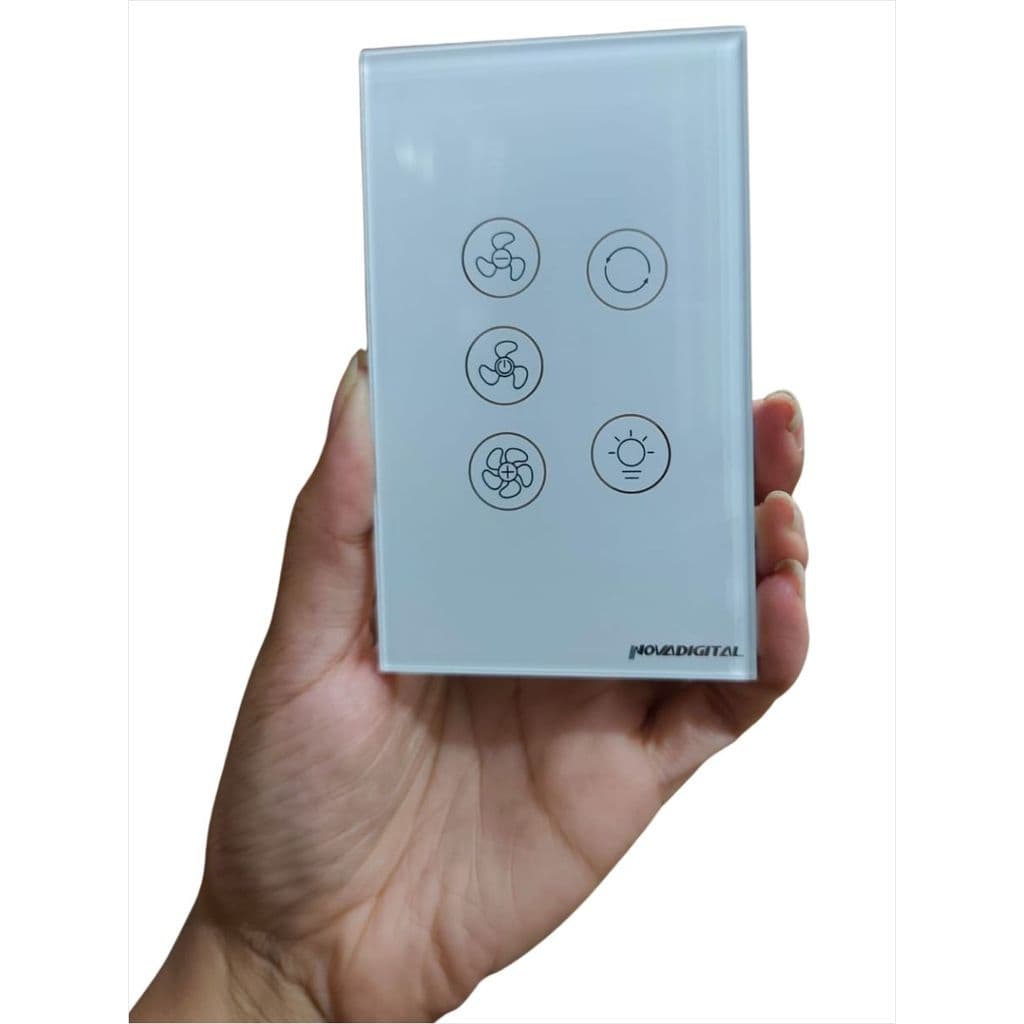 Espelho Para Ventilador e Exaustor Novadigital 4x2 Branco