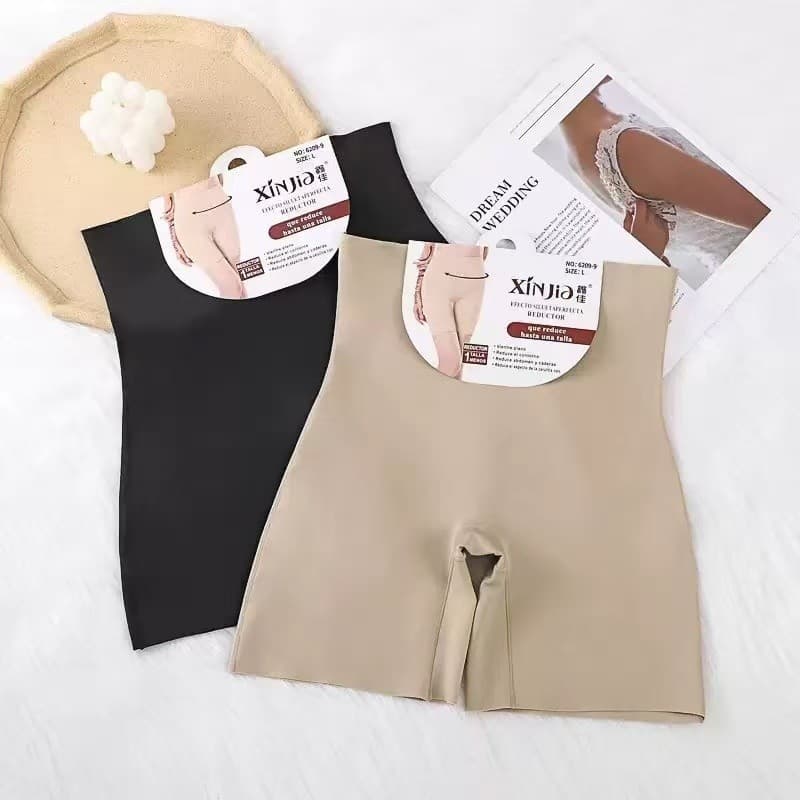 Short Modelador Feminino Sem Costura de Cintura Alta – Conforto, Elasticidade e Efeito Modelador