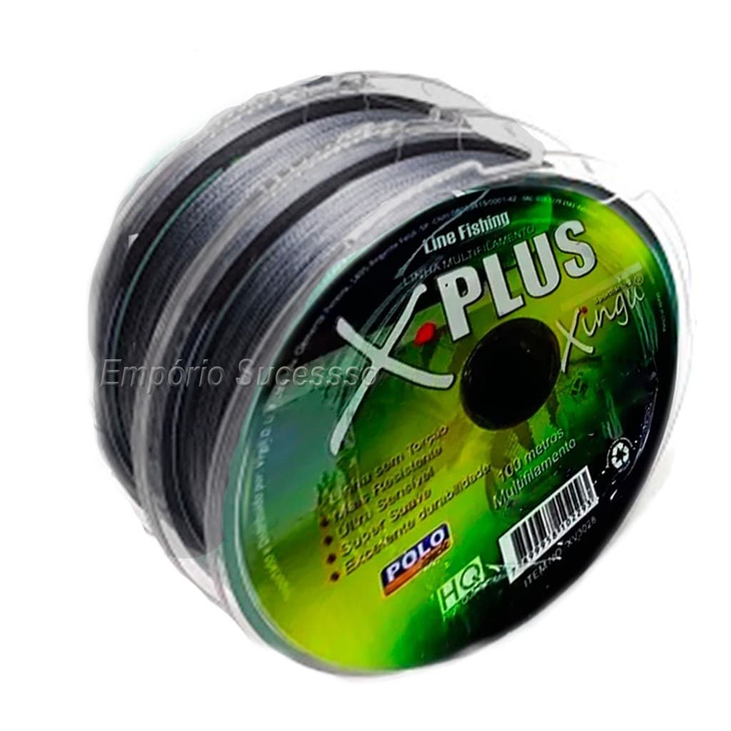 Linha Pesca Multifilamento Xingu 200mt   Varias Espessuras