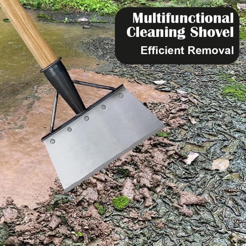 Pá Multifuncional De Jardim Externo De Aço Inoxidável Plana 21/26/31cm