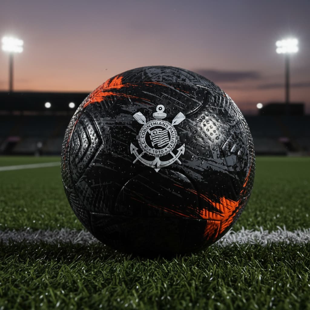 Bola Do Corinthians Nº5 Oficial E Licenciada Futebol Dualt