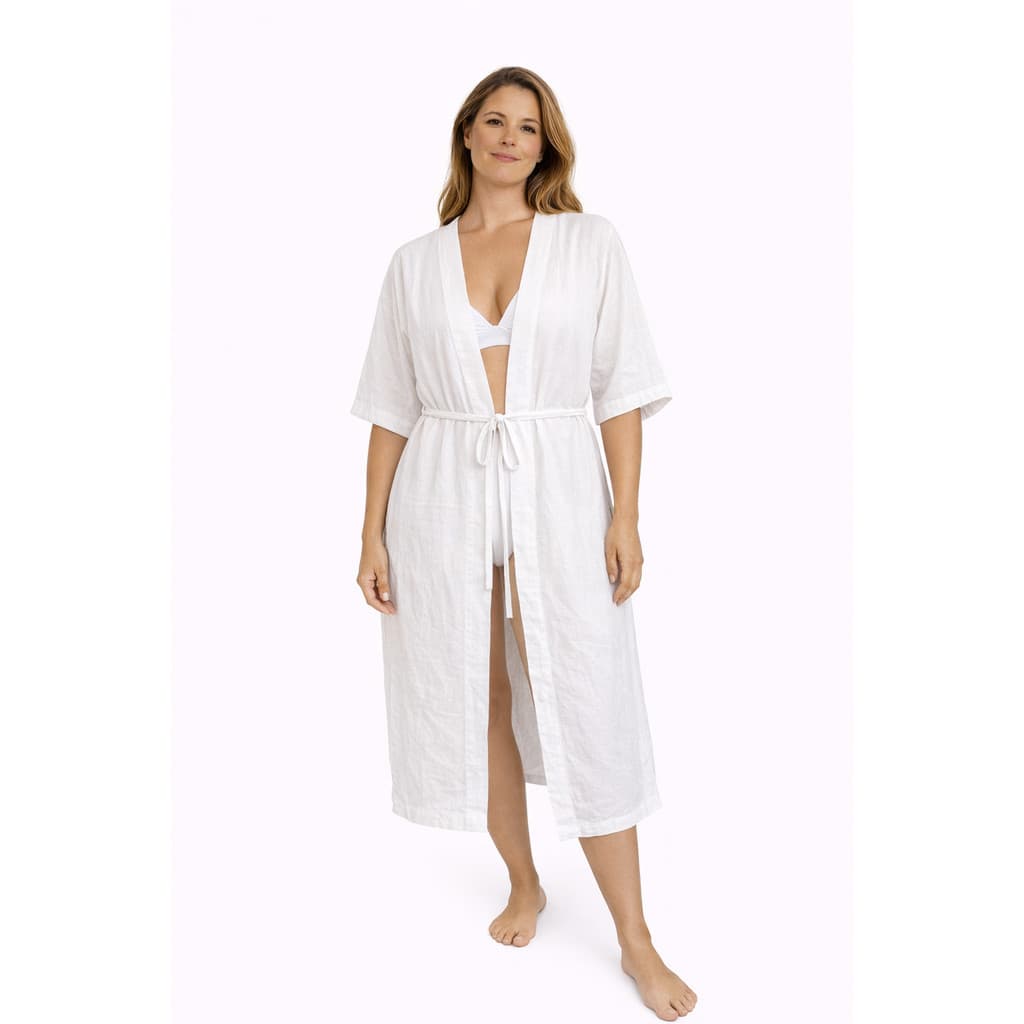 Vestido Chamise Renda Saída De Praia E Piscina Verão