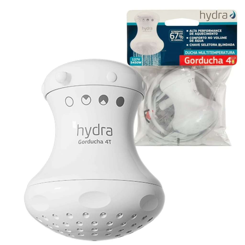 Ducha Mult Gorducha 4T Sac 5450W 127V Ex Hydra