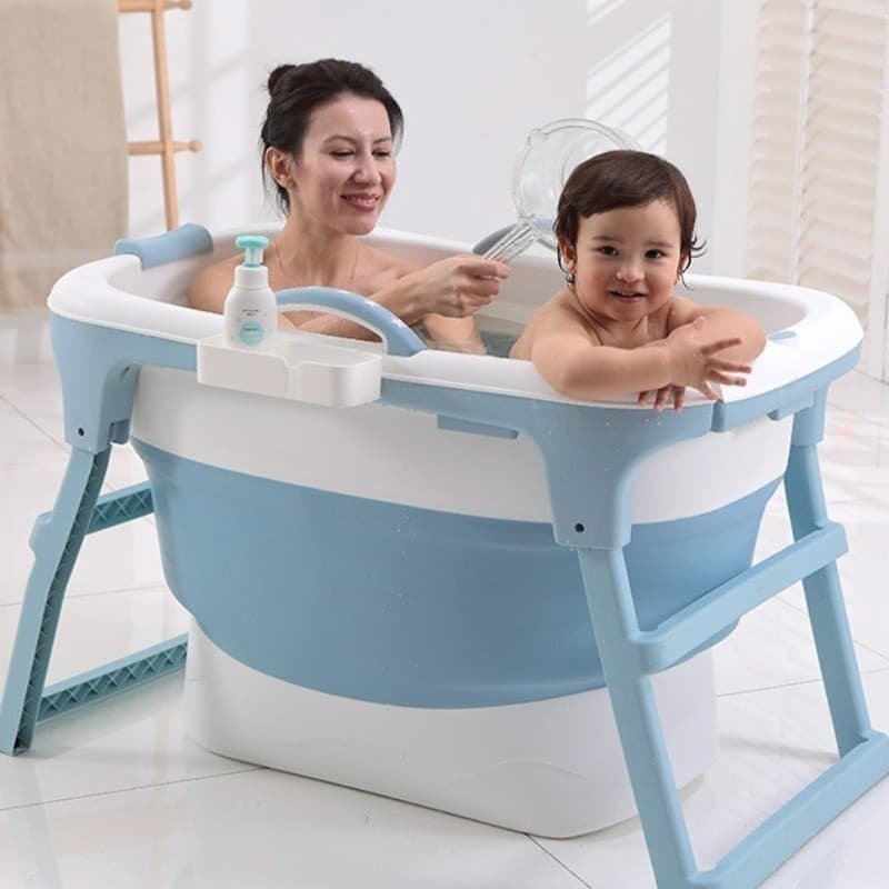 Banheira Dobrável E Ampliada Doméstica 117 Cm Oferta 200 Litros