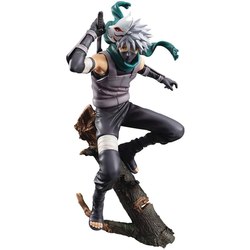 【Venda Limitada】Série G.E.M. NARUTO - Naruto - Shippuden Kakashi Hatake Ver. Anbu Figura Completa