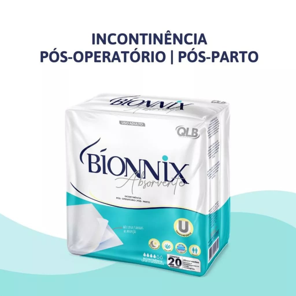 Absorvente Pós-Parto Bionnix – Proteção Confiável com Discrição