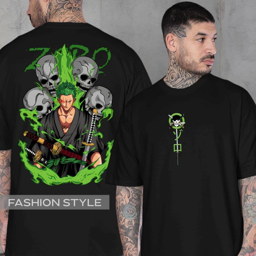 Camiseta Zoro Roronoa Espadachim One Piece Mangá 1125 1124 Anime Gear 5 Luffy Assistir Arco Pirata