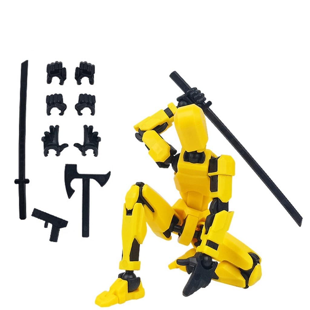 Queridinho Boneco Dummy 13 Brinquedo Robô Multiarticulado Impresso Em 3d