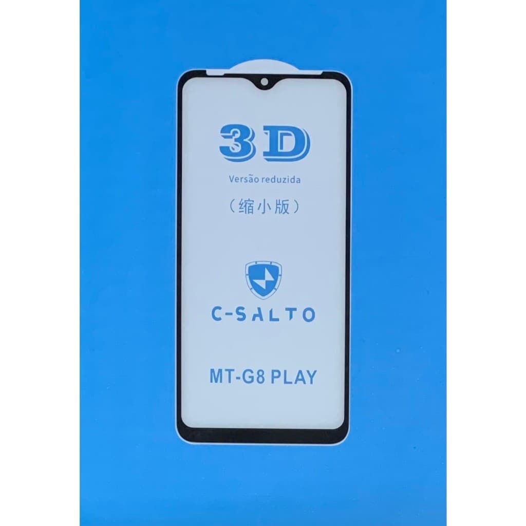 Pelicula de vidro 3D para Motorola Moto G8 Play