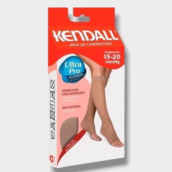 Meia Kendall 3/4 - Média Compressão (15-20 Mmhg) - Sem Ponteira 1871