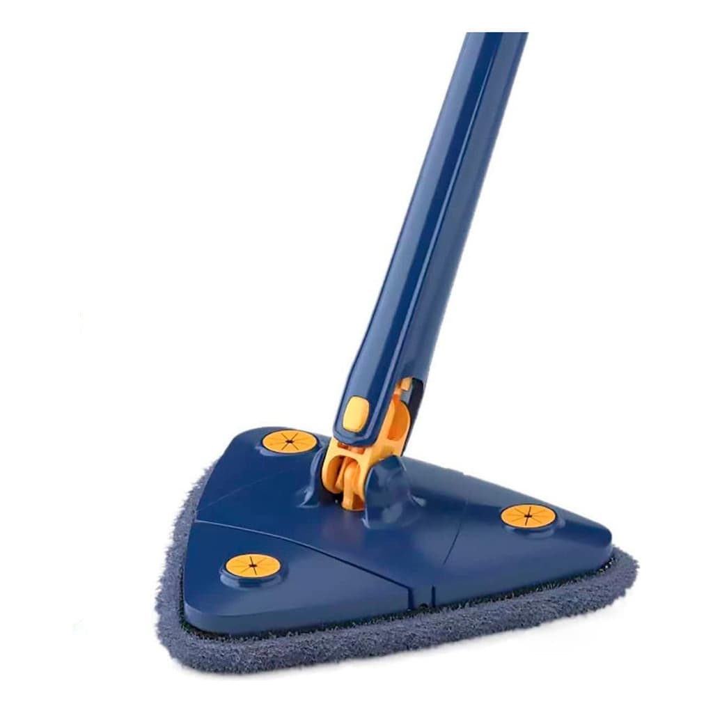 Mop Triangular Relet Limpa Vidros e Azulejos Com Cabo Ajustável Microfibra