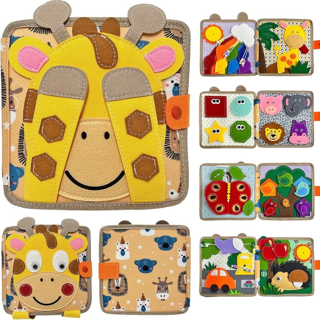 Brastoy Brinquedos Sensorial Montessori para Crianças Pequenas Sensoriais Educativos para Crianças de 3 Anos +