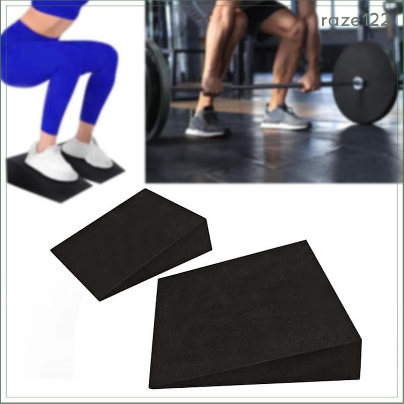 [Raze122] Rampa De Exercício De Agachamento EVA Calf Stretch Slant Board Yoga Brick Foot Wedge Para Pilates Balance E Fl