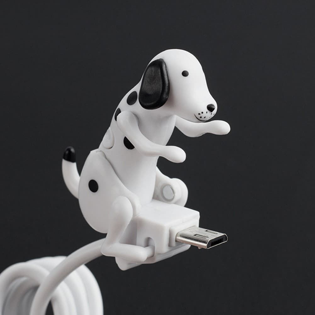 Engraçado Cão Carregador Rápido Cabo De Dados Para iPhone IOS Android Tipo-C Linha De Carregamento Do Telefone Móvel Bri