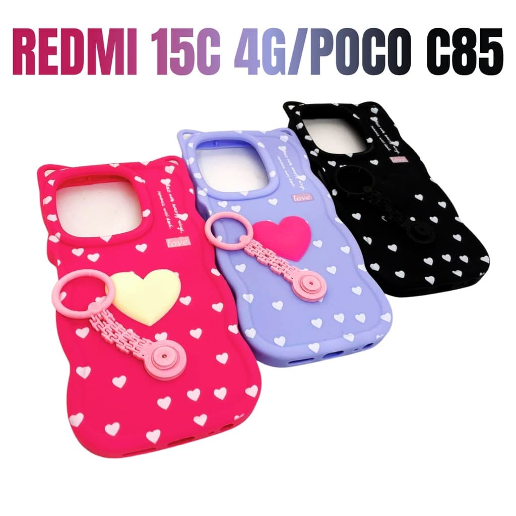 Capa Capinha de celular compatível com Redmi 15C 4G e Poco C85 Cat