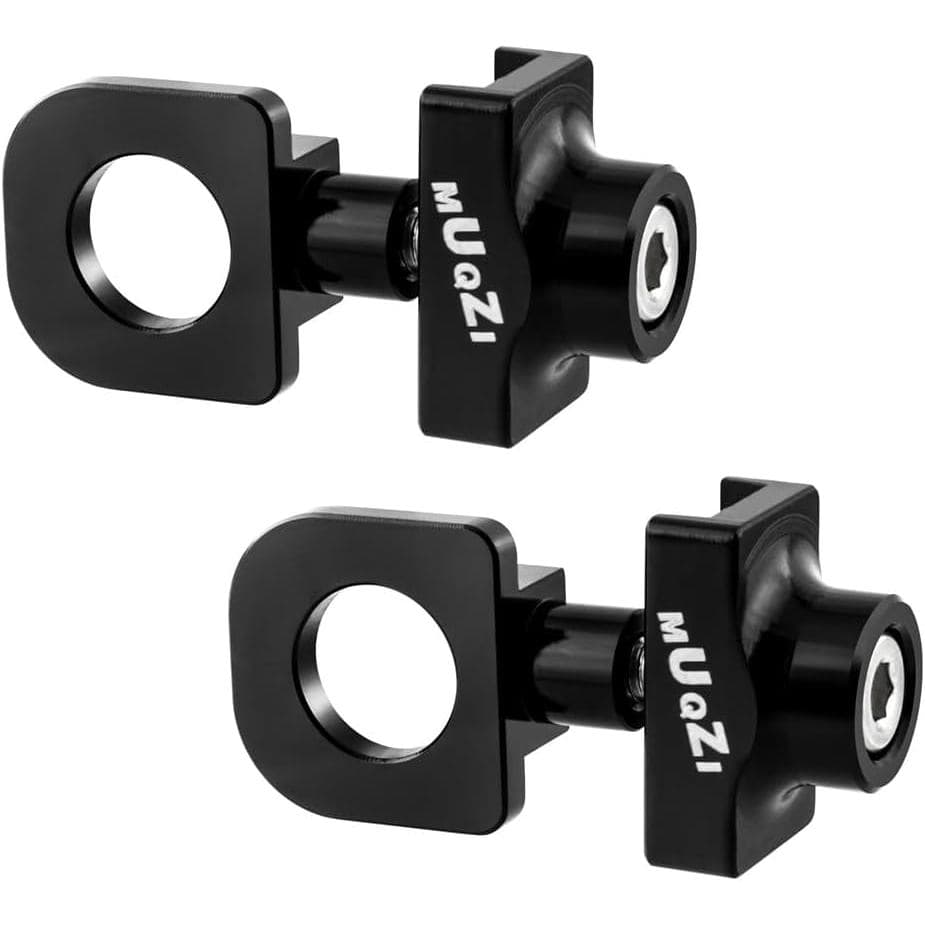 2 peças de Ajustador de Tensão de Corrente de Bicicleta em Liga de Alumínio para Bicicleta BMX Fixie de Velocidade Única