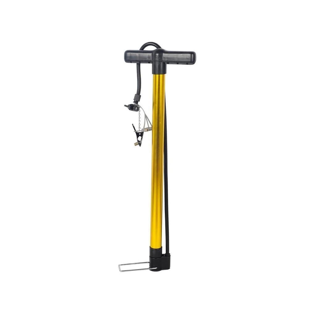 Bomba De Ar Manual De Pé Para Encher Bolas E Pneus 30cm