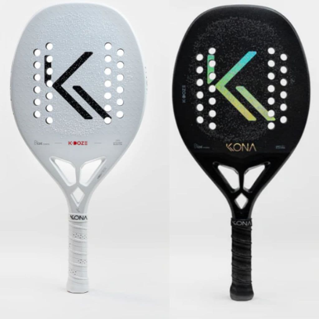 Raquete Beach Tennis KONA K-DOZE 2026 Com NFC + VibraTech + Aerodynamics Air System +Cushion 3D Ring