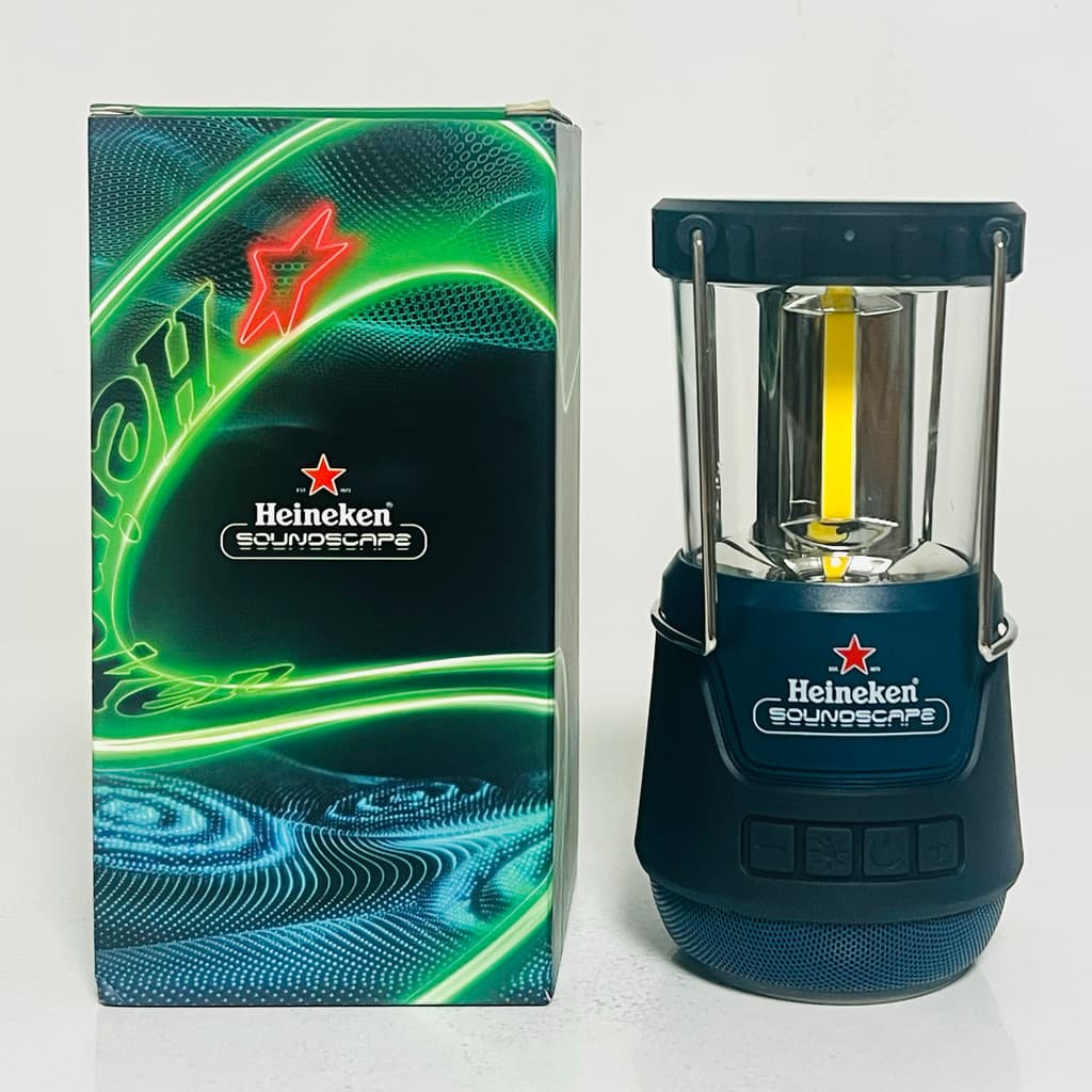 Xili cerveja estrela música eletrônica acampamento ao ar livre luz Bluetooth alto-falante áudio luz de emergência balde
