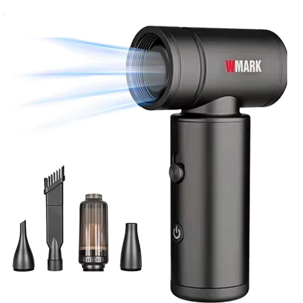 Soprador 2IN1 Succao Vacuo Wmark NG AD004 Preto