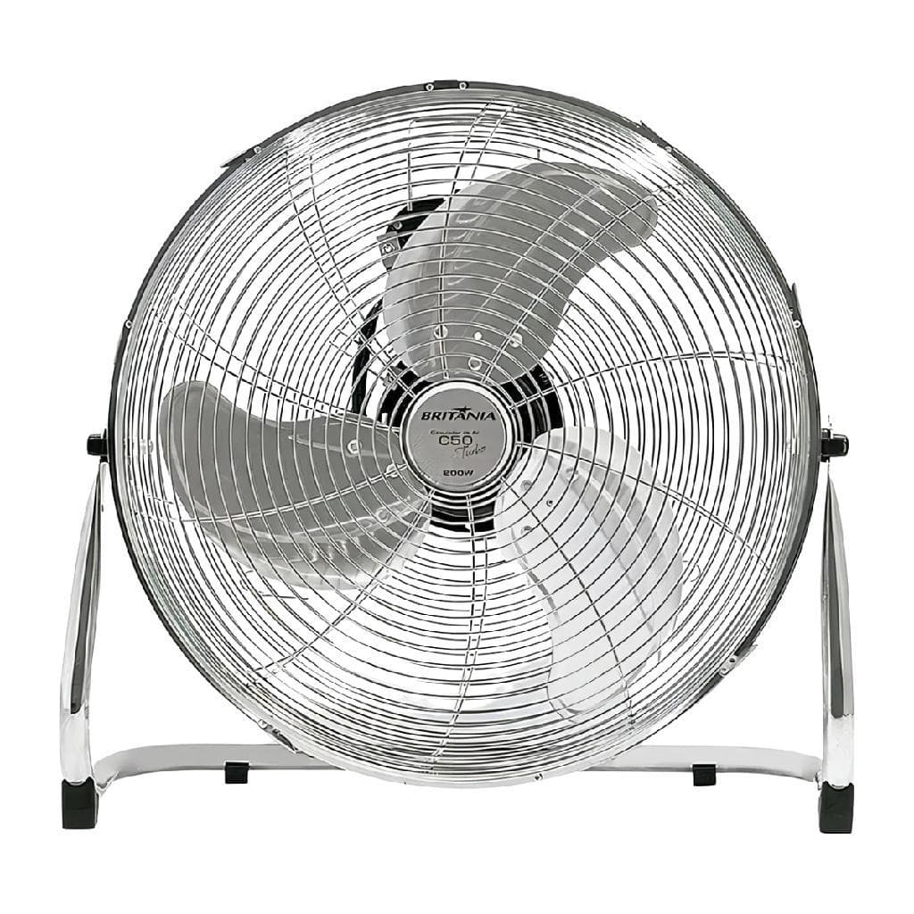 Ventilador Circulador De Ar C50 Oscillation Metal Cinza