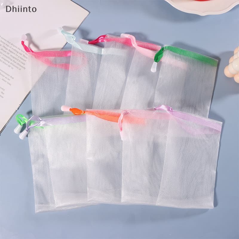 [10 PCS aleatório 9x15cm sacos de sabão de banho suspensivo