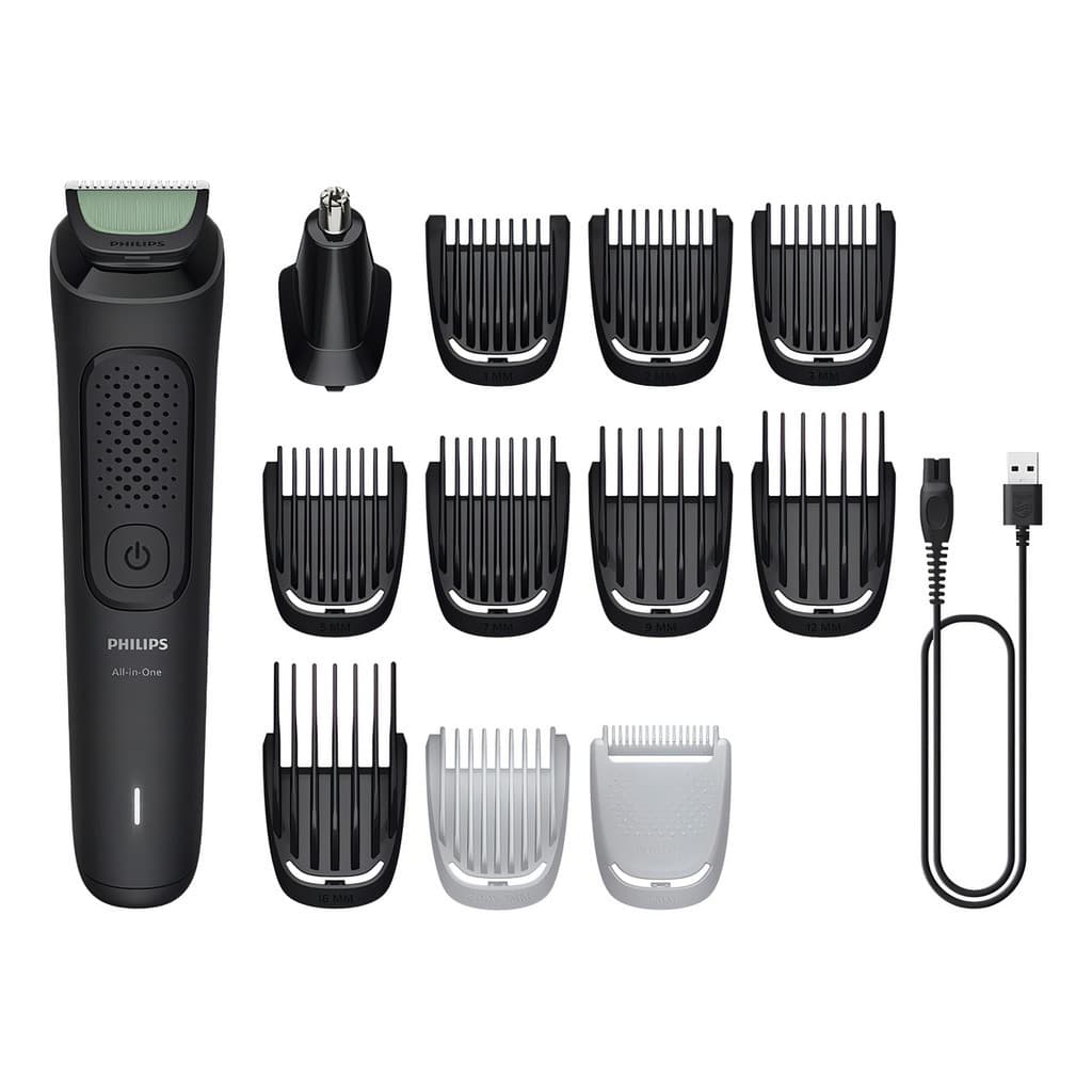Aparador Barbeador Multigroom Philips Mg3921/15 inclui 12 acessórios