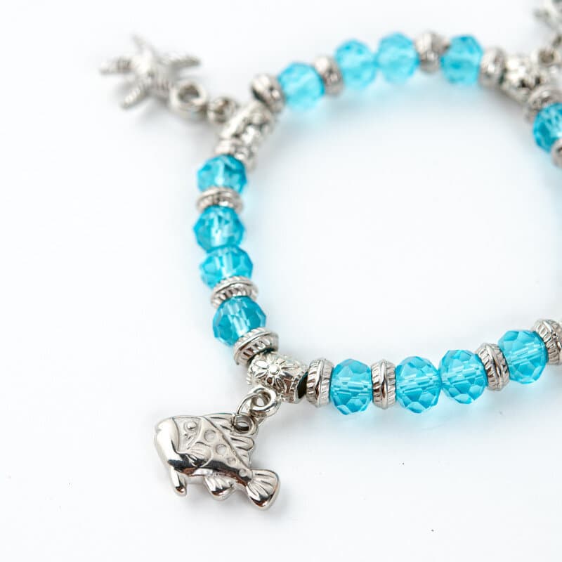 Pulseira Iemanjá Cristal e Silicone - Escolha o Modelo