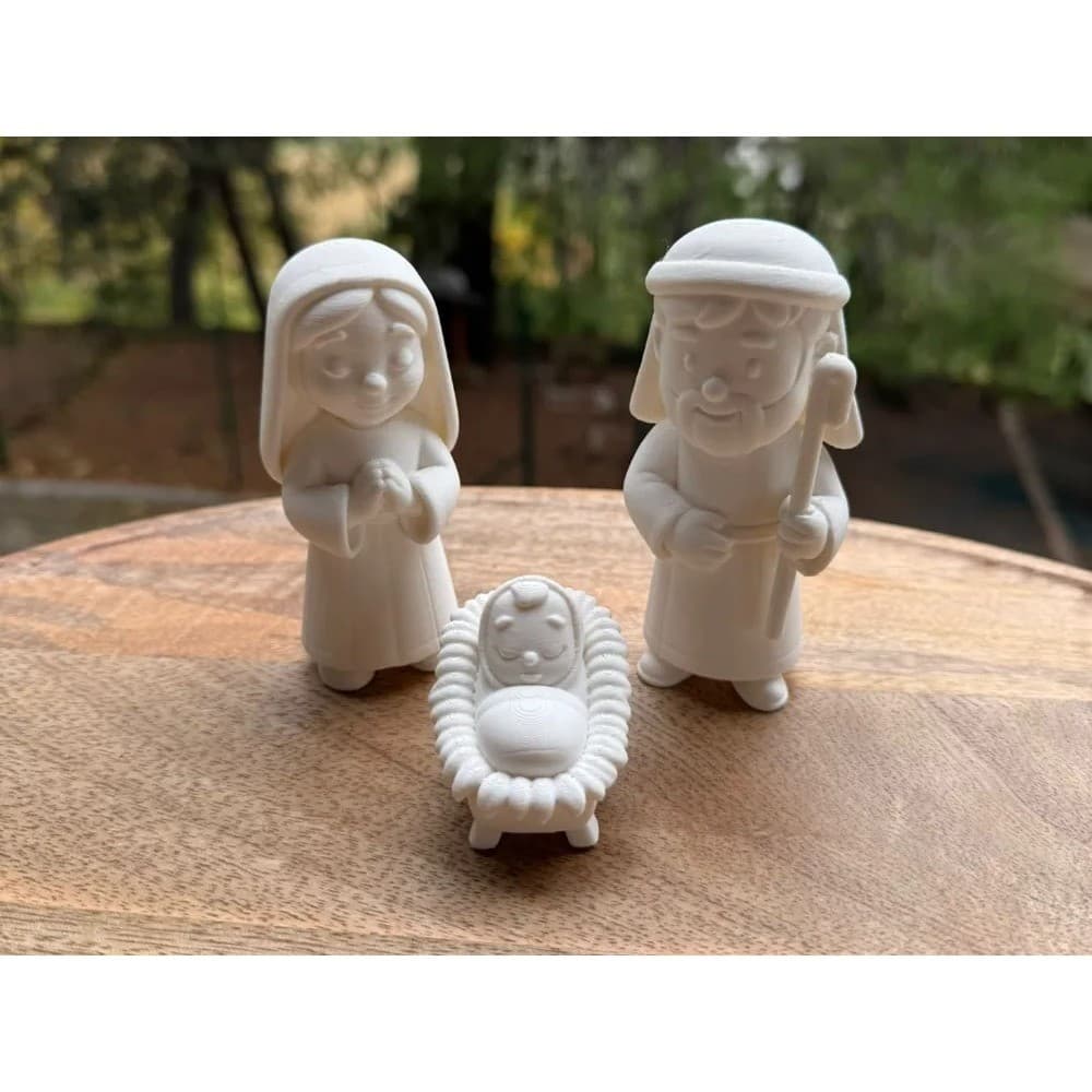 José, Maria e o menino Jesus