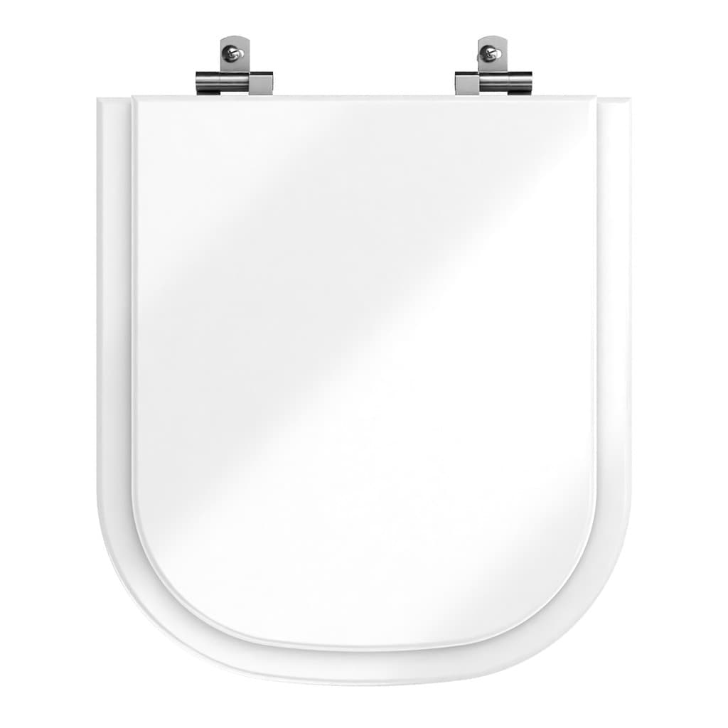 Assento Sanitario Para Deca Axis Em Resina Poliéster Cor Branco