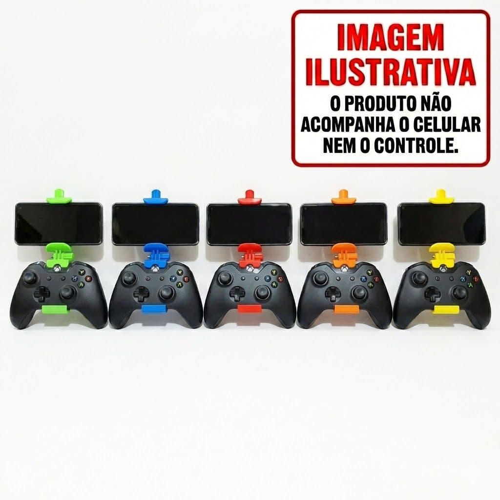 Clip Suporte Celular Controle Xbox One - Xcloud Game Pass & Mobile