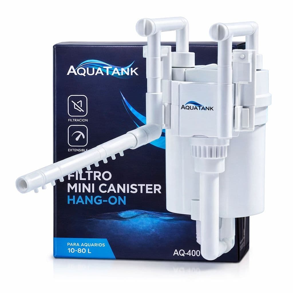 Filtro Mini Canister Aquatank Aq-350 P Aquario 70 Litro 127v