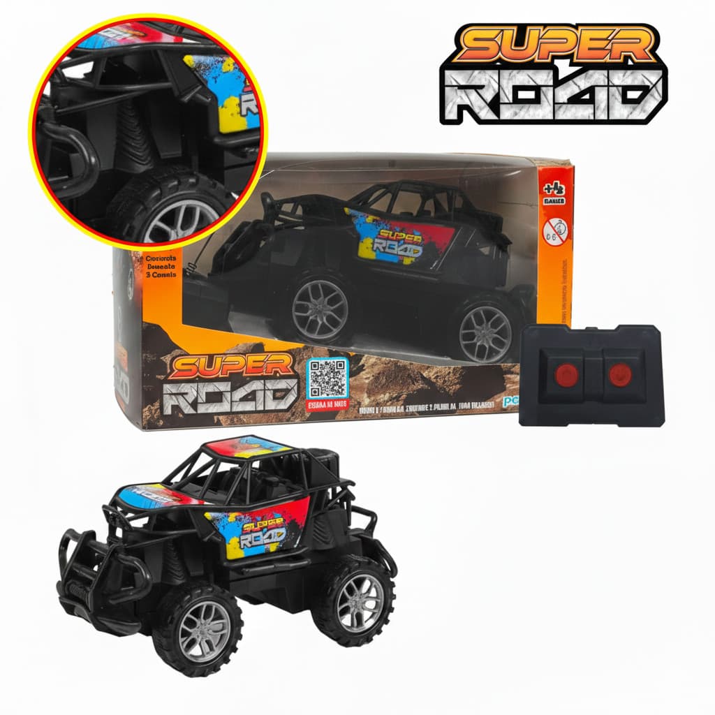 Brinquedo Carrinho Controle Remoto Cross Super Road