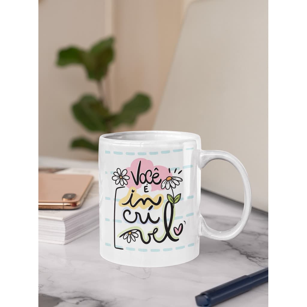 Caneca Xicara Personalizada Dia Internacional da Mulher 325ml vários modelos