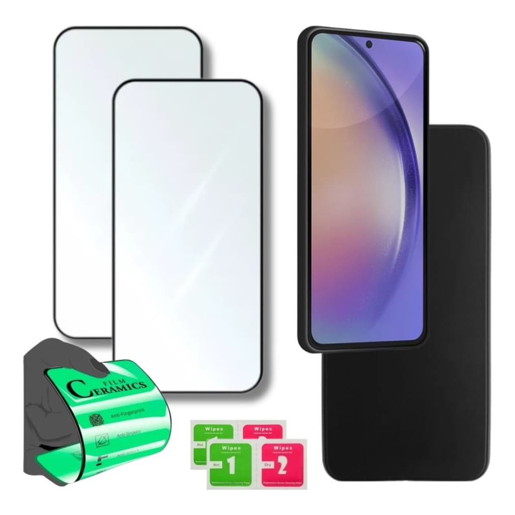 Capa Aveludada Premium P/ Redmi Note 13 Pro 5g + 2 Películas Cerâmica