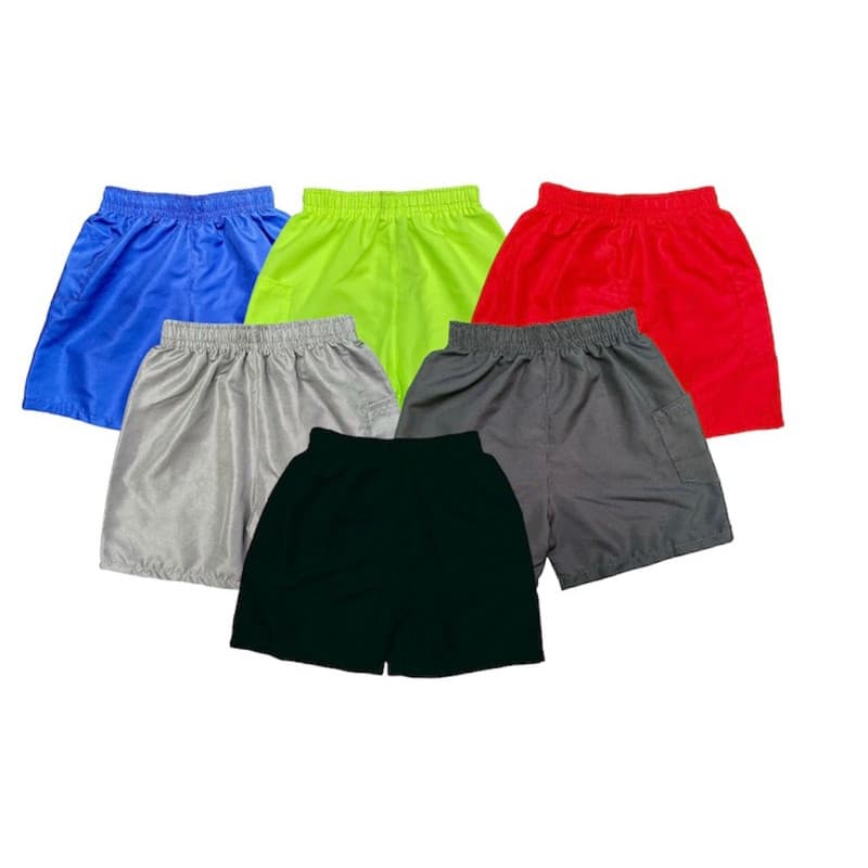 KIT 3 BERMUDAS TACTEL MENINO MASCULINO DE 2 A 8 ANOS EXCELENTE QUALIDADE C/ DETALHE NO BOLSO